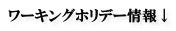ワーキングホリデー情報